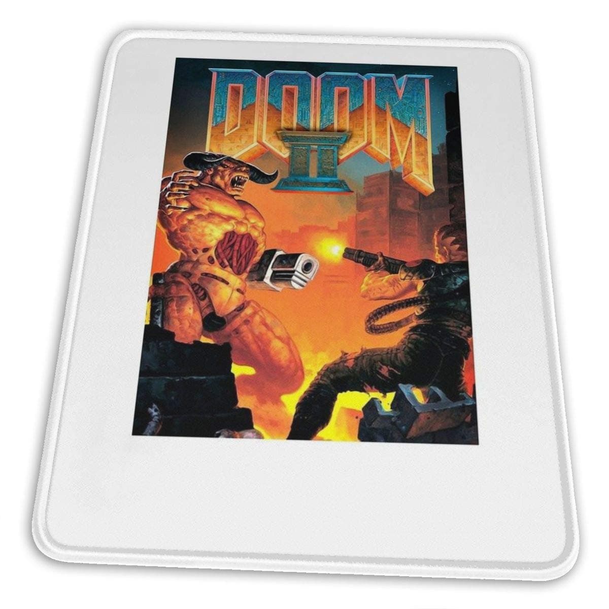 Doom Ii Hemming The Mouse Pad 10 X 12 Inch Esports Office Study Computer