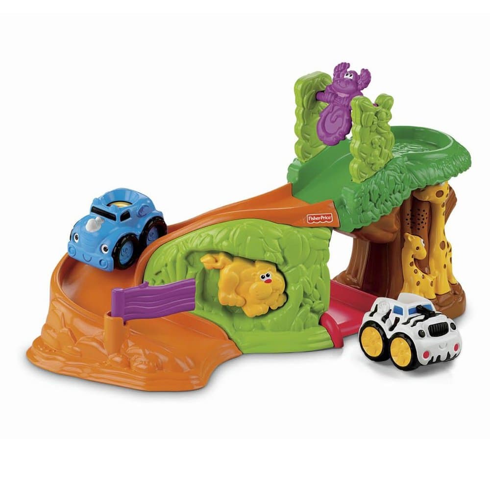 Fisher-Price W9830 Lil' Zoomers Safari Sounds Rampway (Multi-Colour)