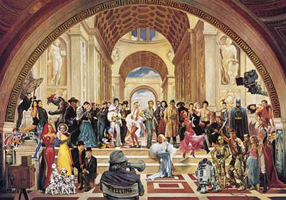 Renato Casaro – 100 Years of Film Art Print 50x35 cm Art Print