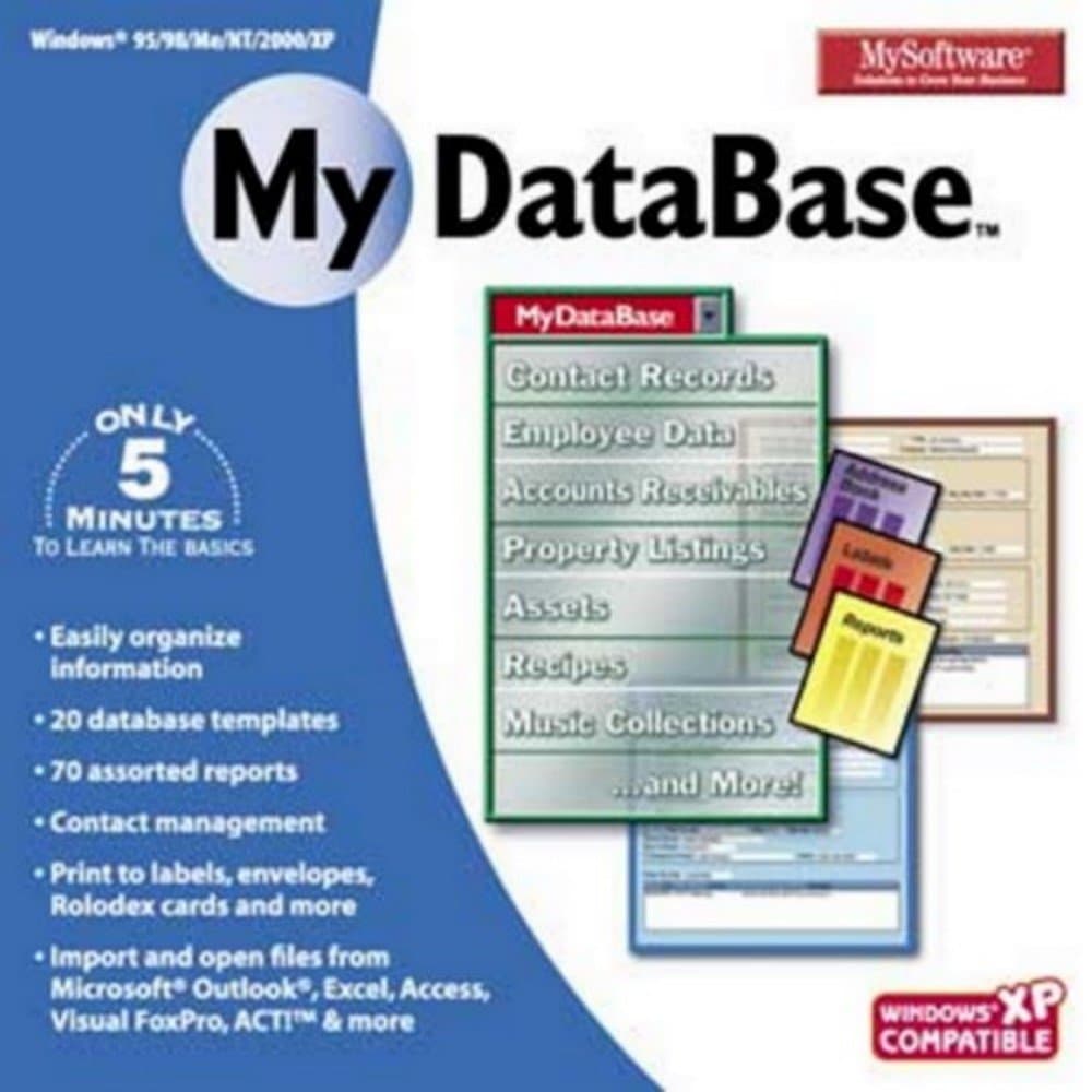 MySoftware CompanyMY SOFTWARE - DATABASE