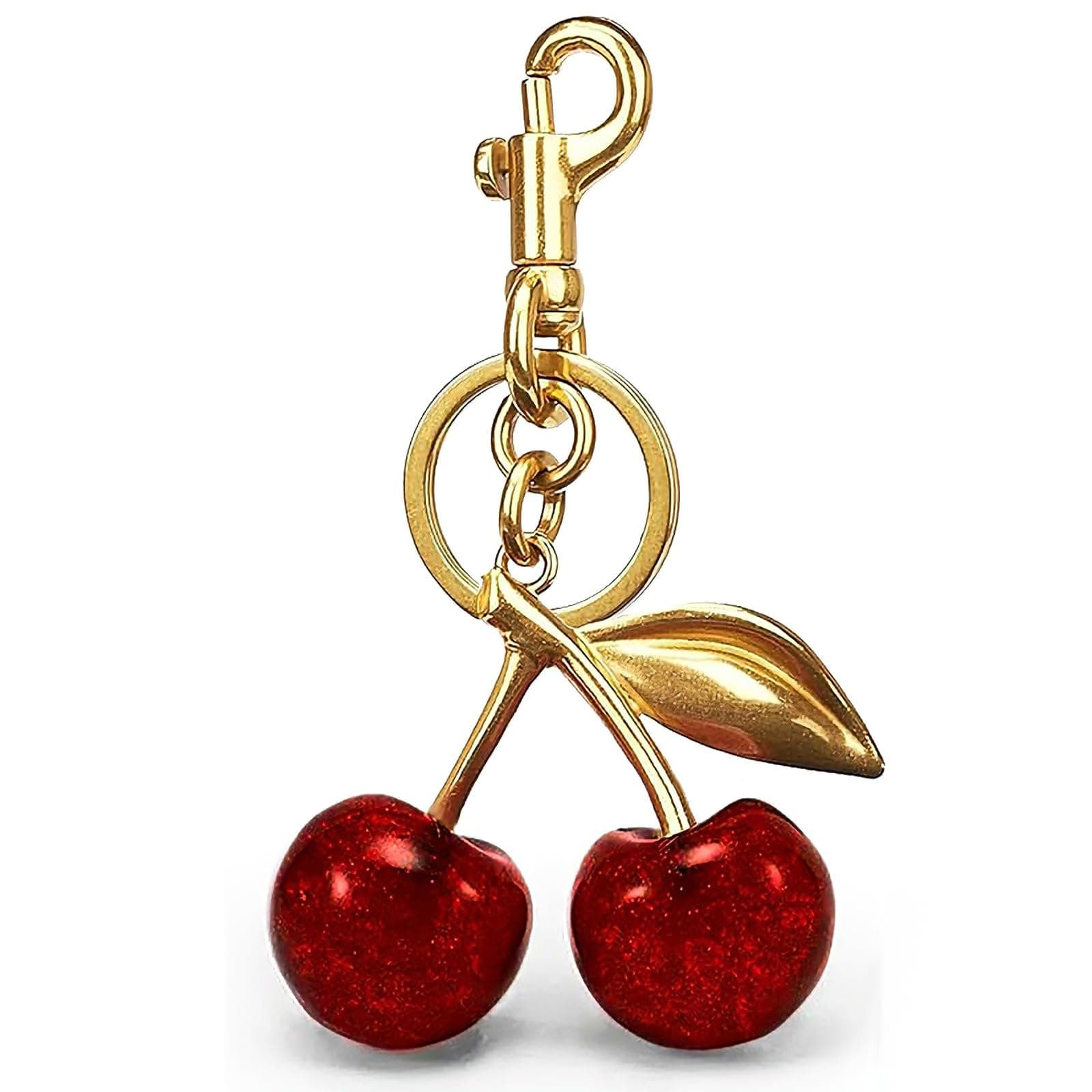 Cherry Bag Charms Keychain Purse Charms For Handbags Cherry Accessories For Women Mother's Day Birthday Gifts Ideas