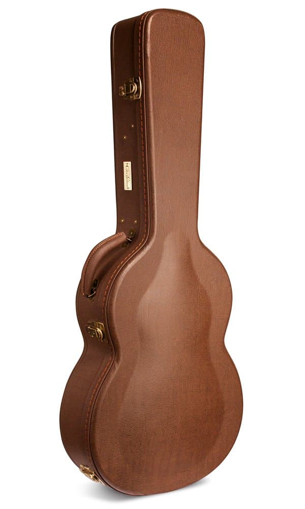 Humidified Archtop Wood Case Brown