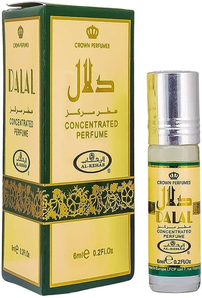 Al Rehab Dalal Concentrated Perfume Oil for Women, 0.2 Ounce / 6ml