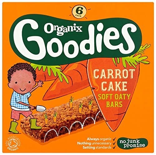 Organix12 Month Goodies Carrot Cake Bar 6X30g