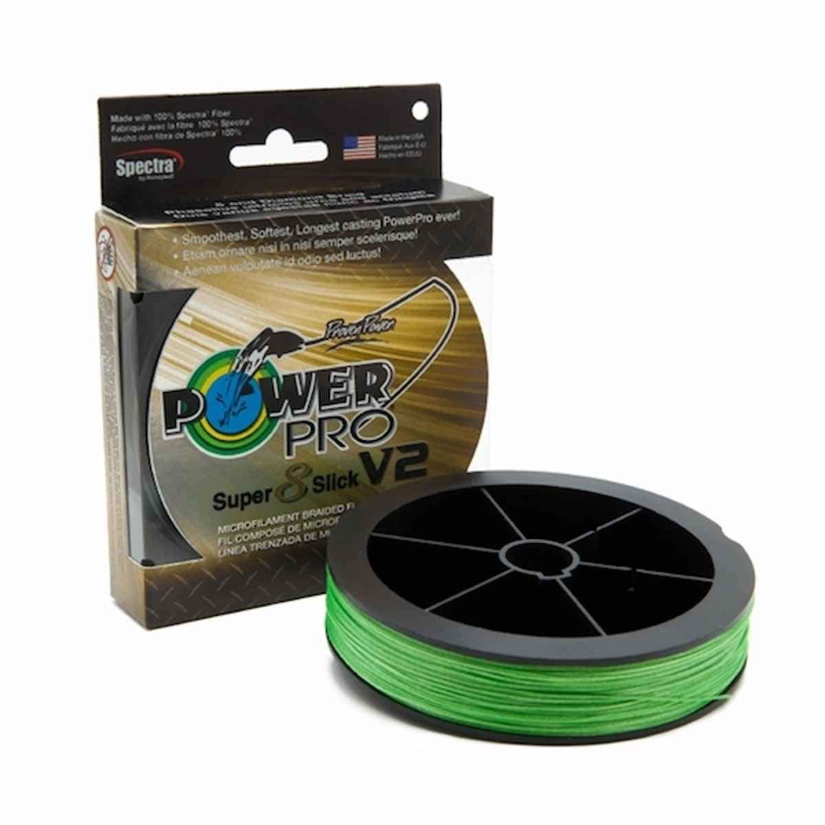 POWER PRO Super8Slick V2 Aqua Green Braided Line