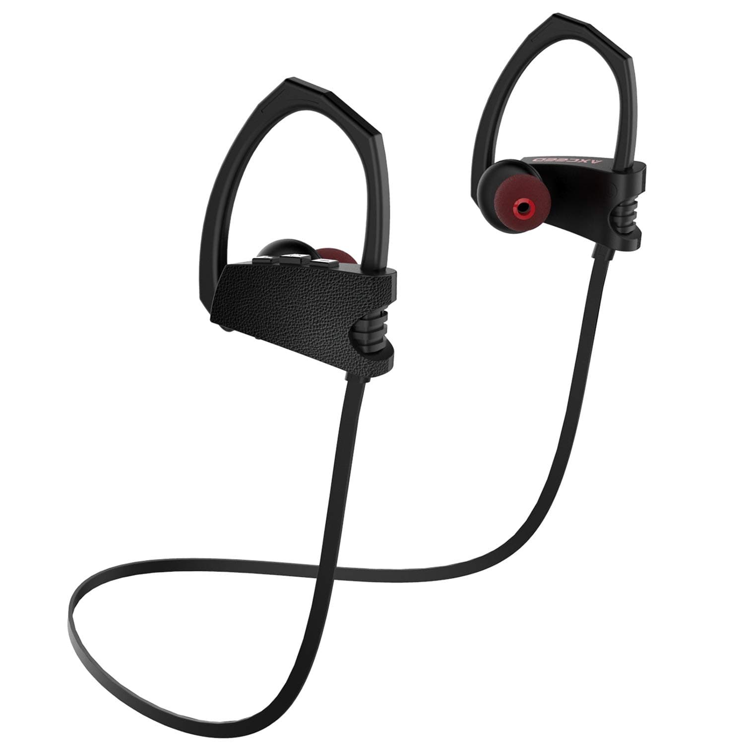 Bluetooth Headphones, Axceed Wireless Bluetooth 4.1 Sport Headphones Rich Bass HiFi Stereo With Mic IPX4 Water-Resistant In-Ear Earbuds 8Hr Playback Lightweight Sweat-Proof Ergonomic Anti-Dorp Earhook