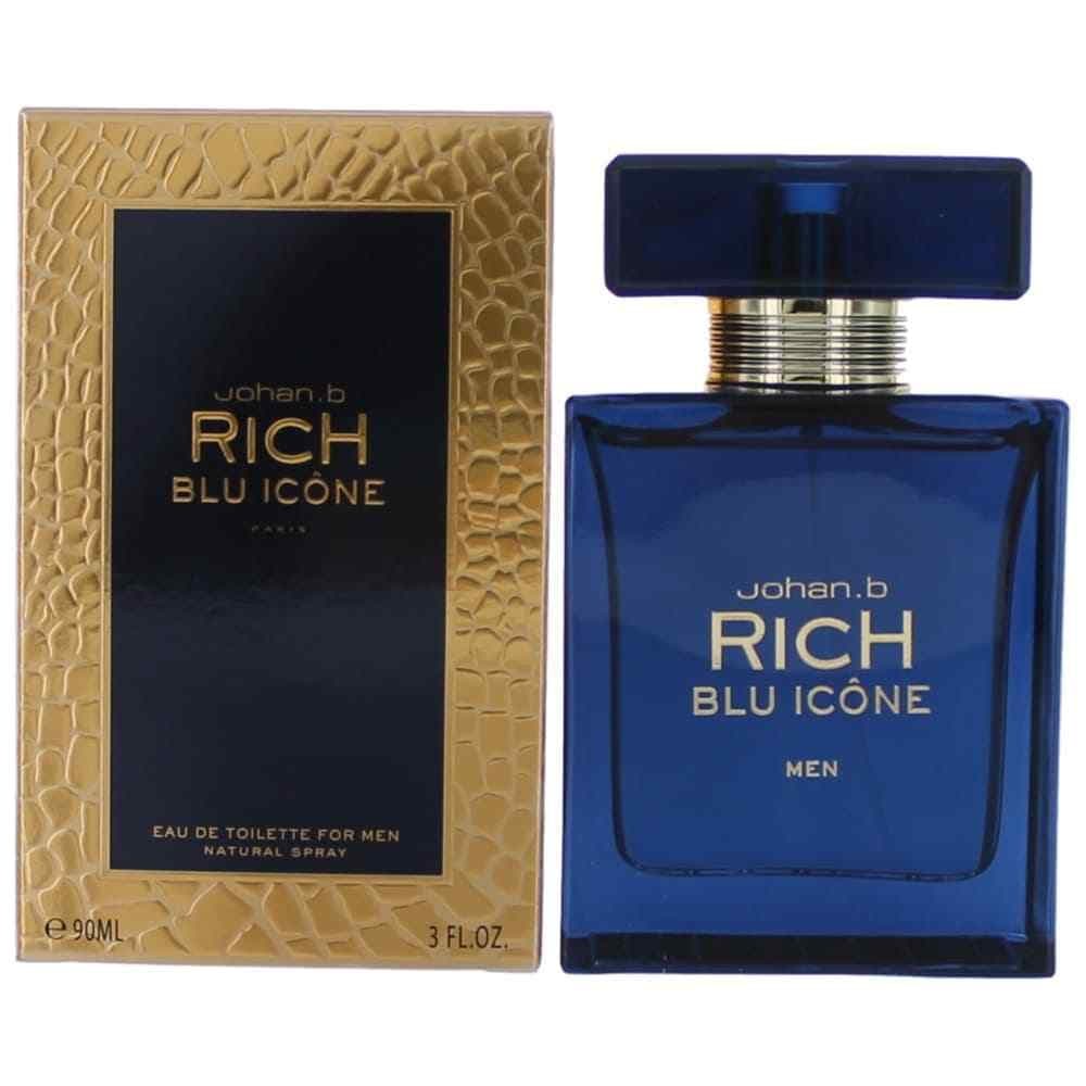 Johan B Rich Blue For Men 90ml - Eau de Toilette