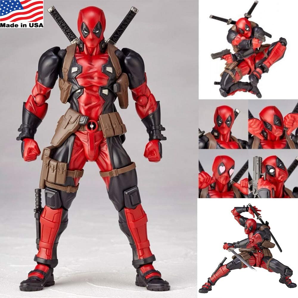 Christmas Gnome Blue Reindeer 52CM Superhero Action Figures Figurines Kids Toys for Boys Model