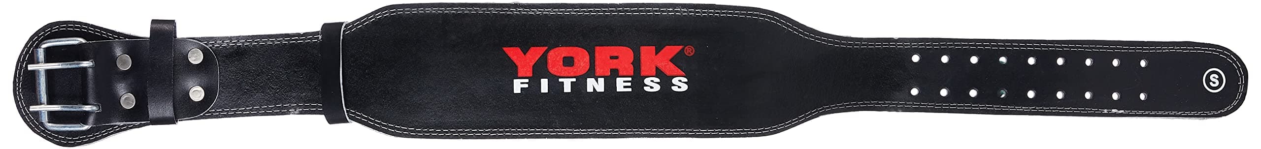 York Fitness Leather Weightlifting Belt