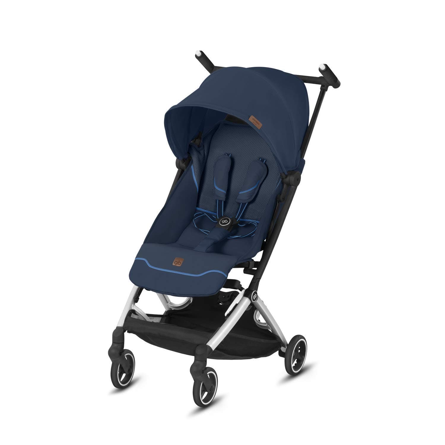 Cybexgb Gold Pockit + All-City Pushchair, 0-22 kg, from Birth to 4 Years, Fashion Collection, Night Blue