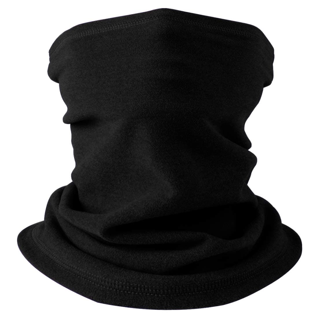 Neck Warmer Snood for Men & Women,Winter Neck Gaiter Fleece Bandana Face Covering Mask Windproof Neck Scarf Neckwear for Outdoor Sports Motorcycle Skiing Running Cycling