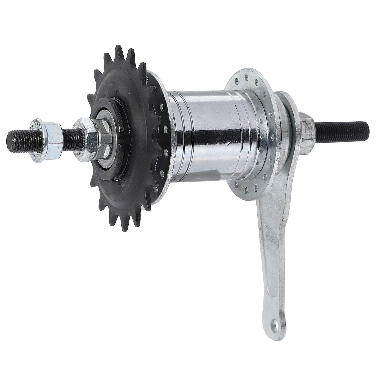 36 Hole Reversing Backwards Brake Fixed Gear Bike Rear Hub Aluminum Bicycle Bike Coaster Brake Rear Hub