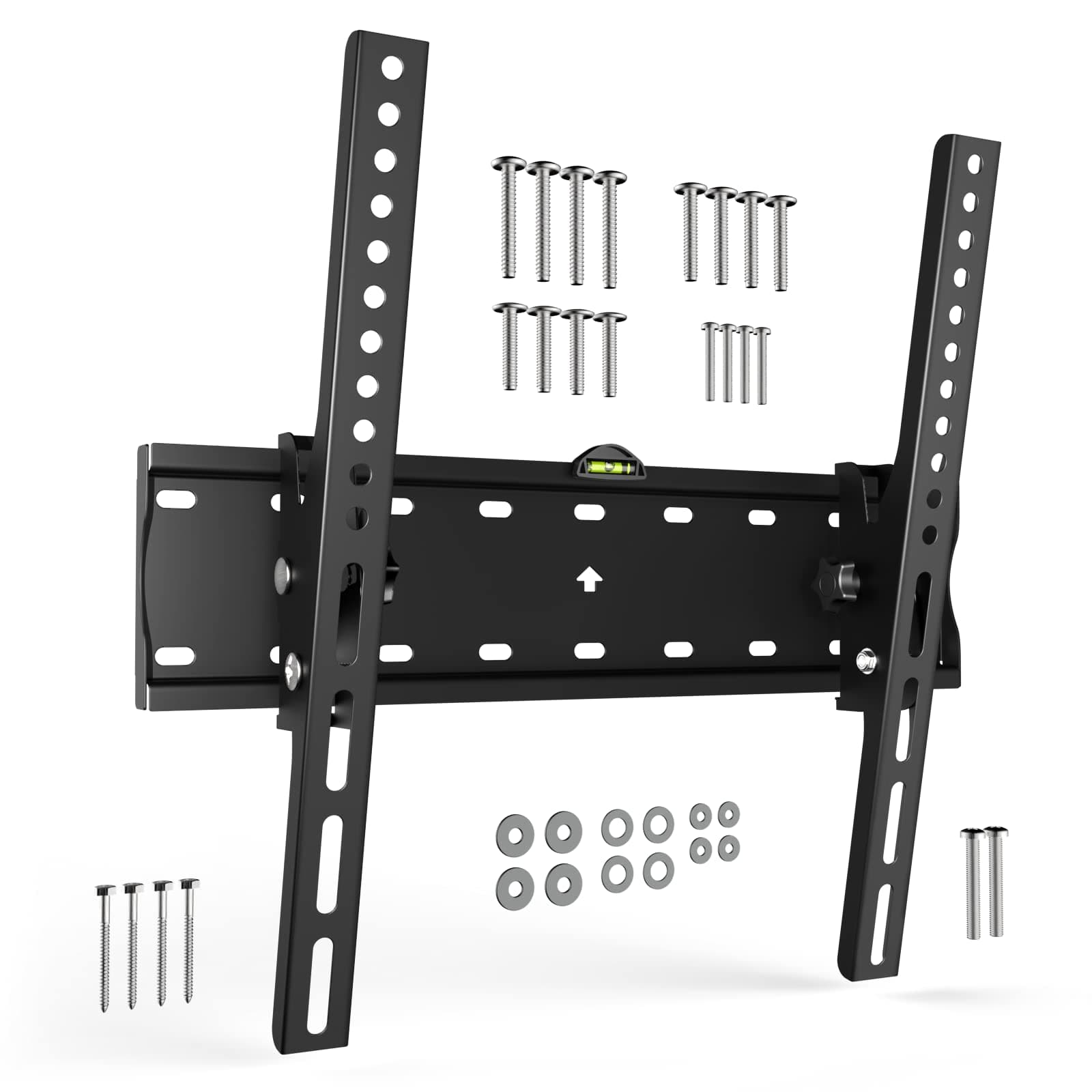Yousave Accessories TV Wall Bracket for 26 To 55 Inch TV's, Tilt, Extra Strong Fits Most TV's inc All Fixings