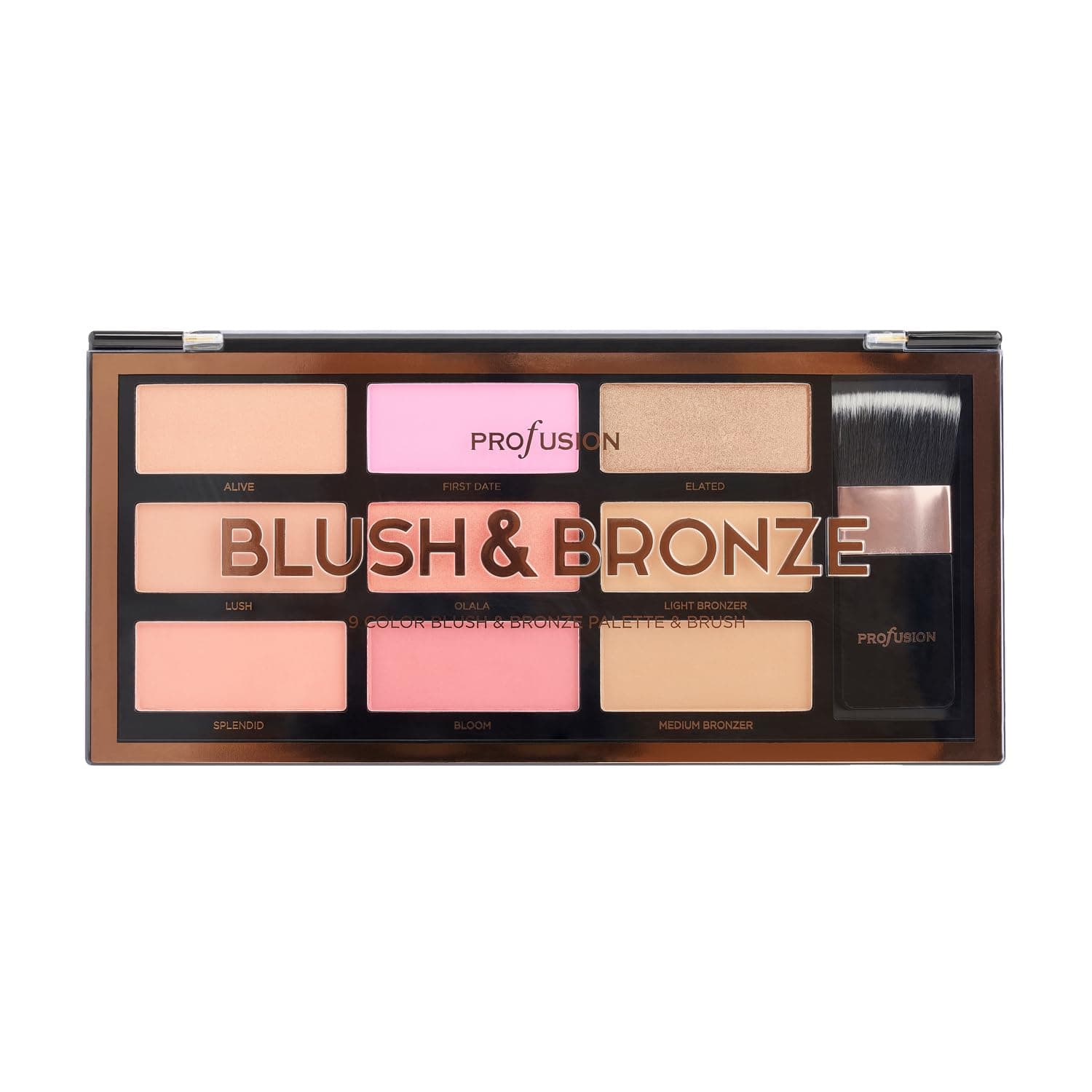 Profusion Cosmetics - Professional Artistry Pro Blush & Bronze Palette