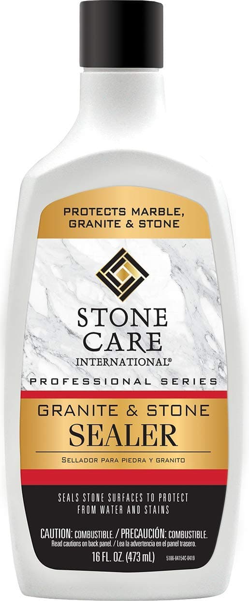 Granite Stone Sealer - 16 Ounce - for Granite Marble Soapstone Quartz Quartzite Slate Limestone Corian Laminate Tile Countertop