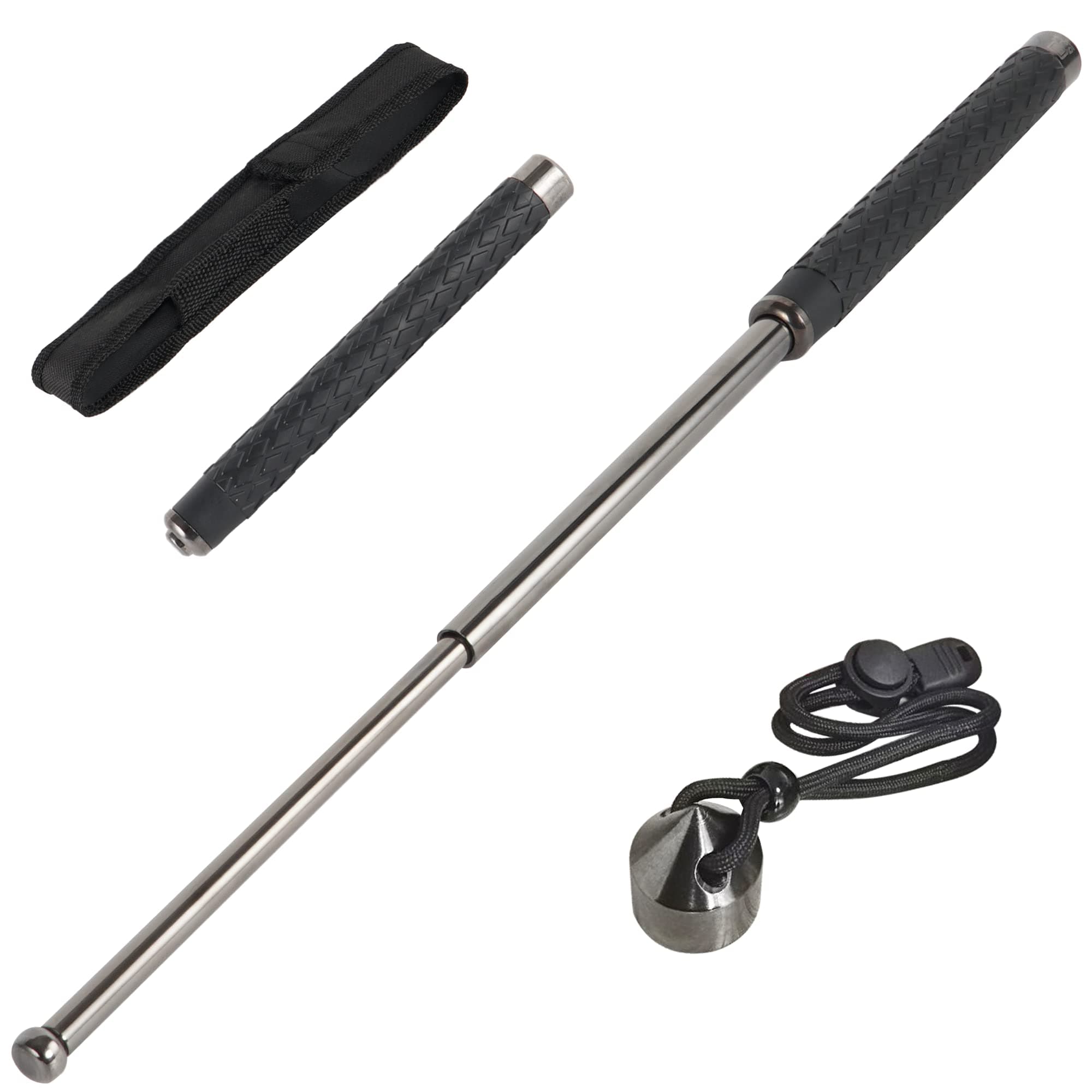 The7boX Car on Self-Defense Stick Retractable and Window Breaker Stick Suitable for Self-Defense Exercise and Fitness Outdoor Sports etc