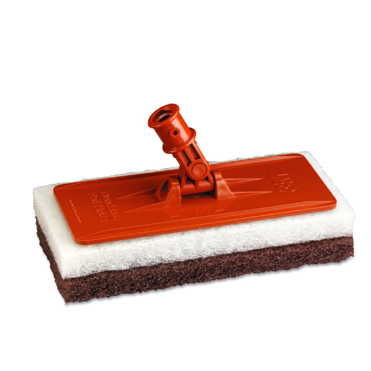 3M Doodlebug Pad Holder [for Threaded Handle]: 1 Holder / 3.75 in. x 9 in. (Orange)