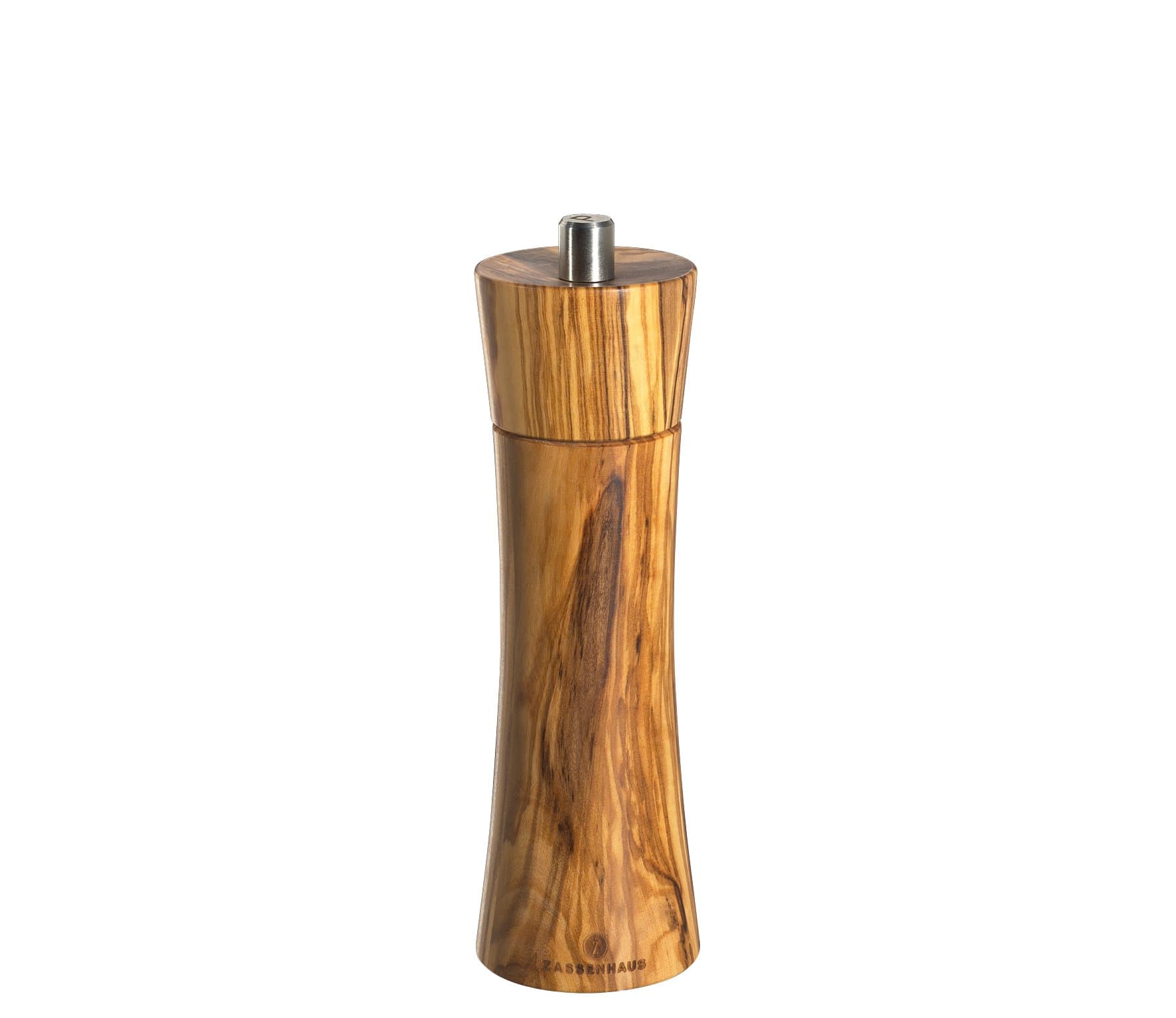 Frankfurt Pepper Mill, Wood, Brown, 9 x 12 x 16 cm