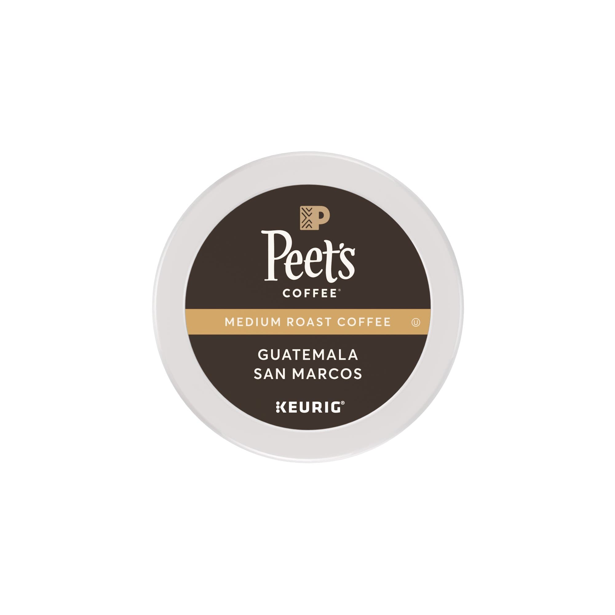 Peet's Coffee Guatemala San Marcos, Medium Roast, 16 Count
