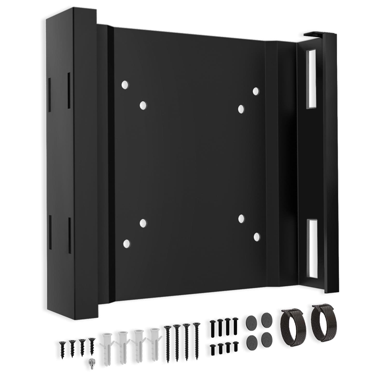 Mount for Lenovo Tiny VESA System Mounting Bracket, Mini PC Mount for Lenovo ThinkCentre Tiny Desktops M600 M700 M700z M715q M800z M900 M900x M900z, Wall Mount PC Under Desk Mount