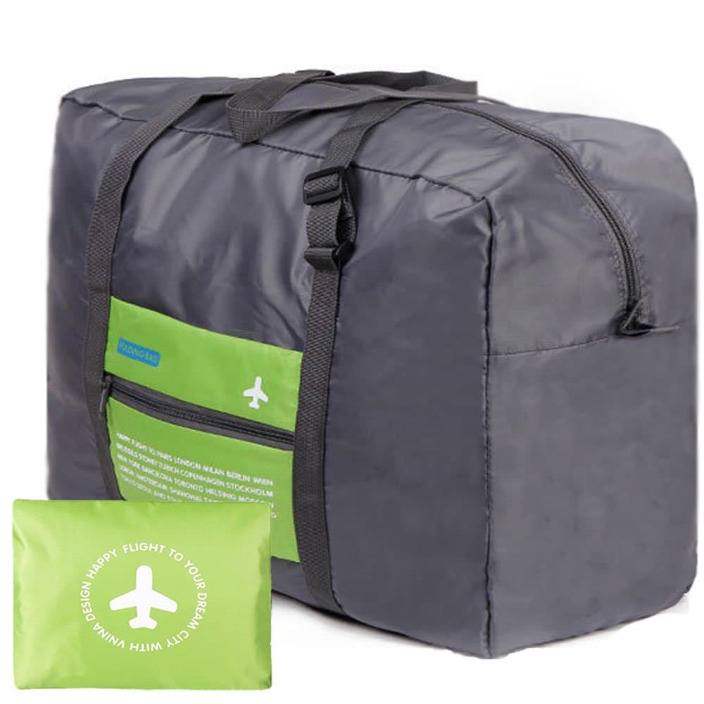 Travel Foldable Bags, 32L Lightweight Travel Duffel Bag Large Capacity Folding Luggage Bag