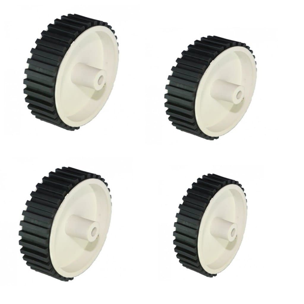 Robokart White small tyre for Robowar(pack of 4)