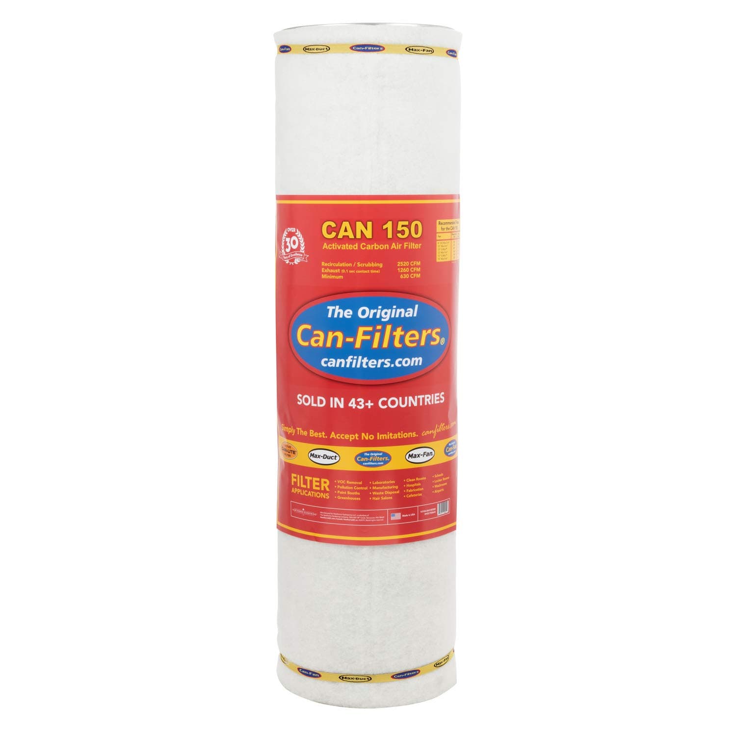 Can Filter 358700 Carbon Filter, 60 inch
