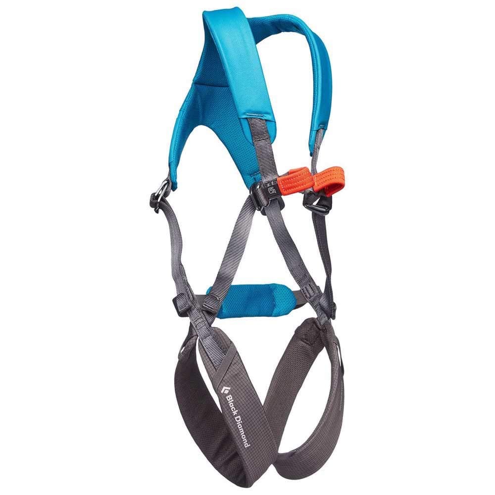 Black Diamond Momentum Full Body Harness - Kids' Azul, One Size