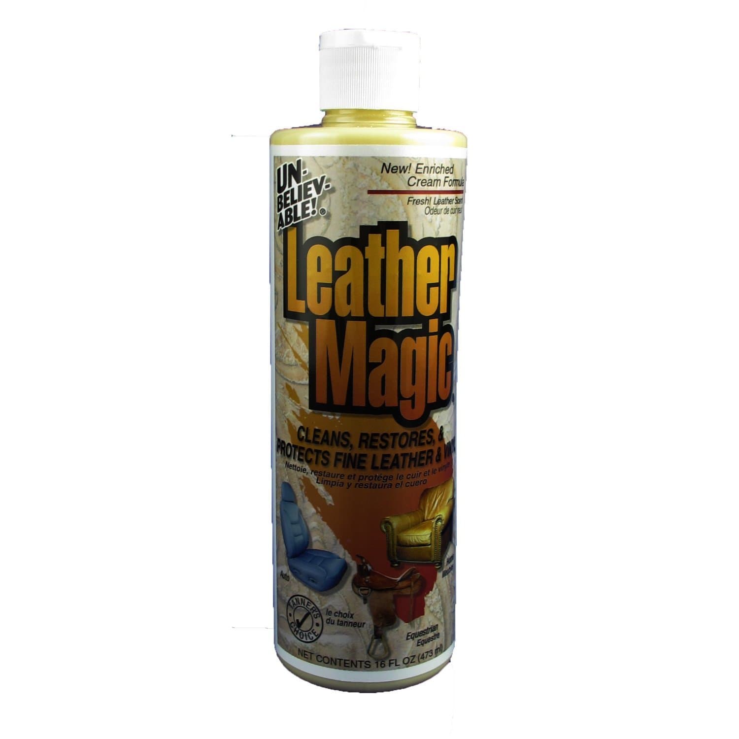 Leather Magic Leather & Vinyl Cleaner, 16 Oz.