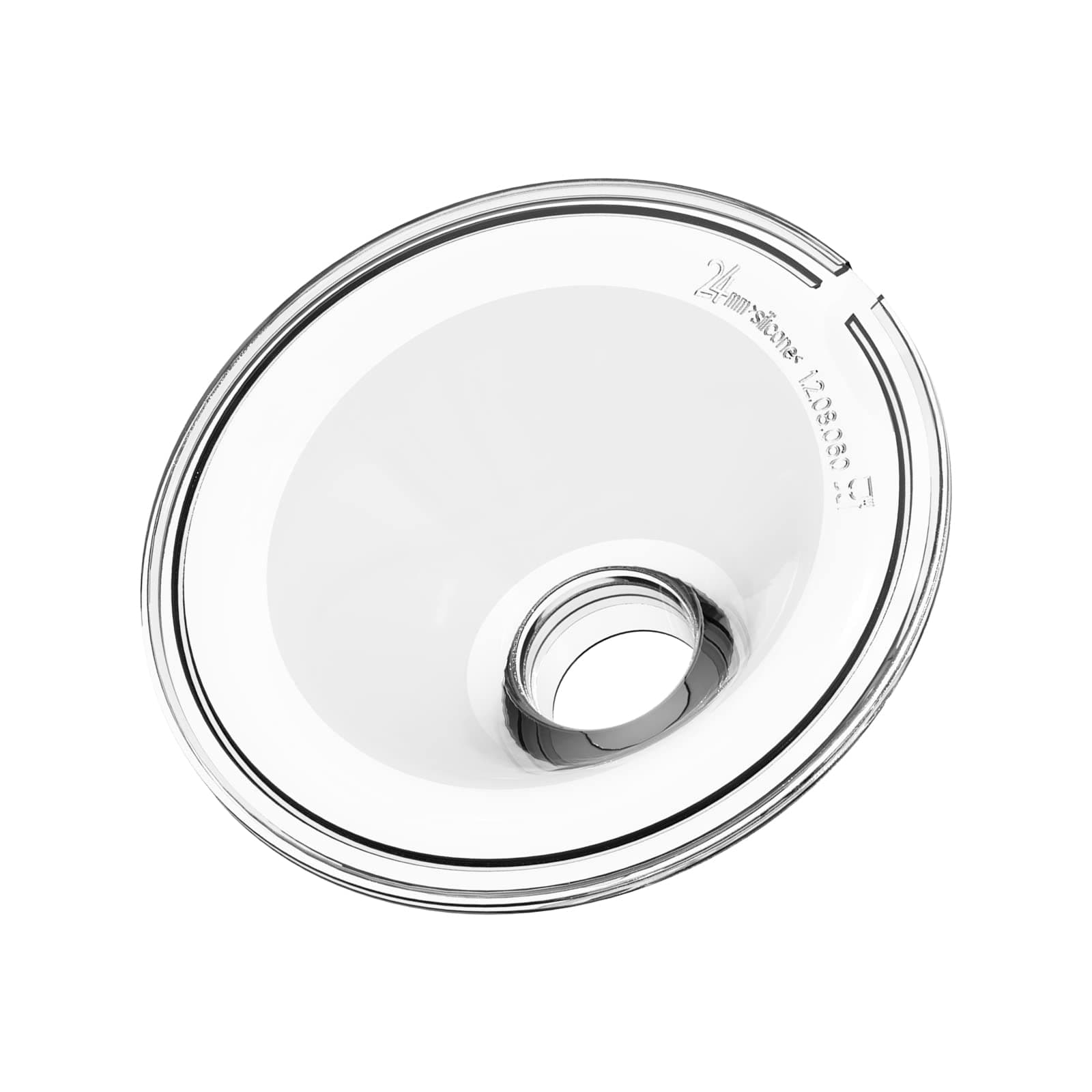 TSRETE Flange Compatible with S9/S10/S12 Wearable Breast Pump Electric Shield/Flange, Breast Pump Parts Replace (24mm) - 1 Pc