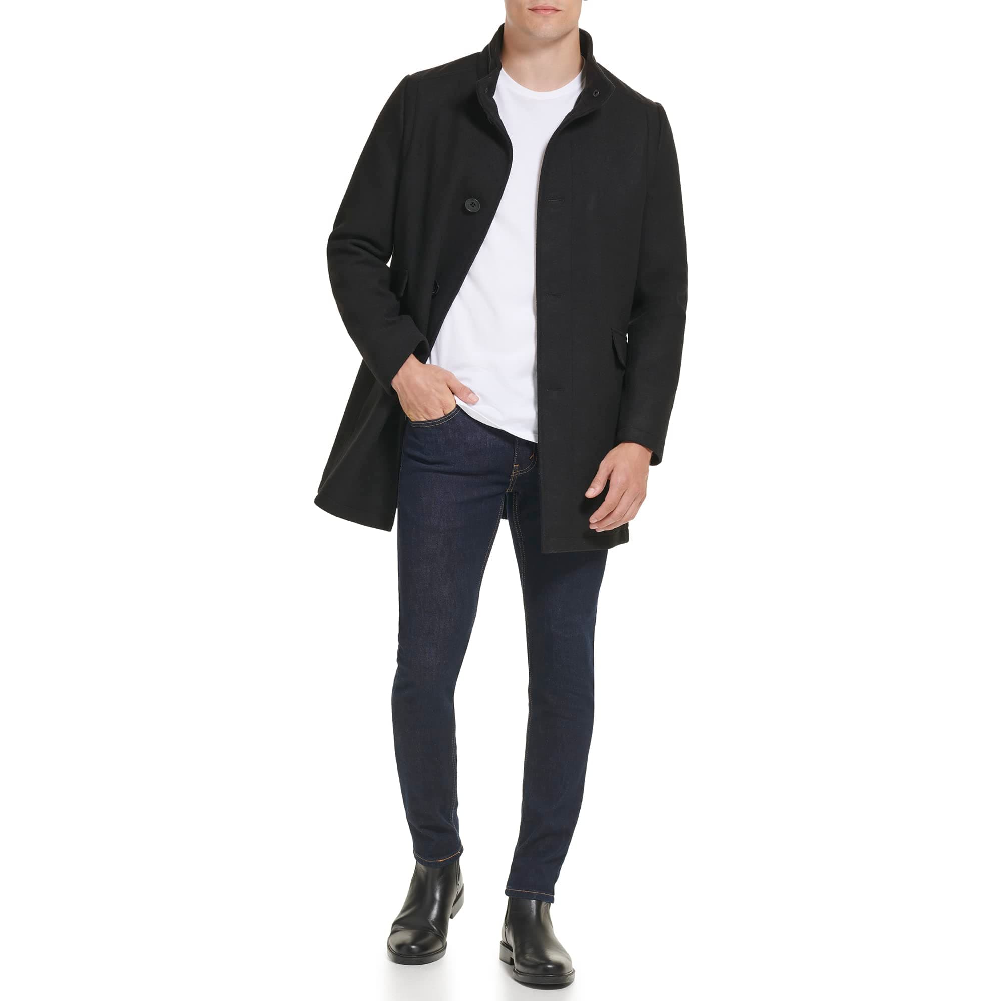 Men's Wool Top Coat