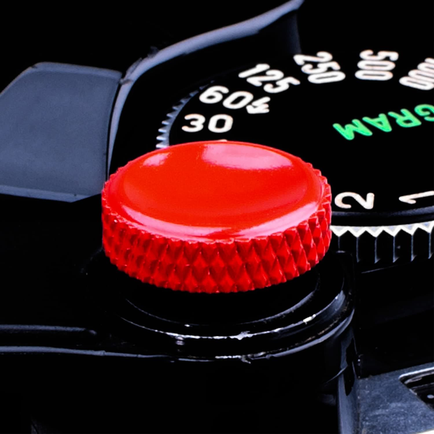 (2 Pack) PIBIETTN Camera Shutter Button, Copper Soft Shutter Release Button Compatible with Fujifilm Fuji Sony Leica Camera Release Button Red