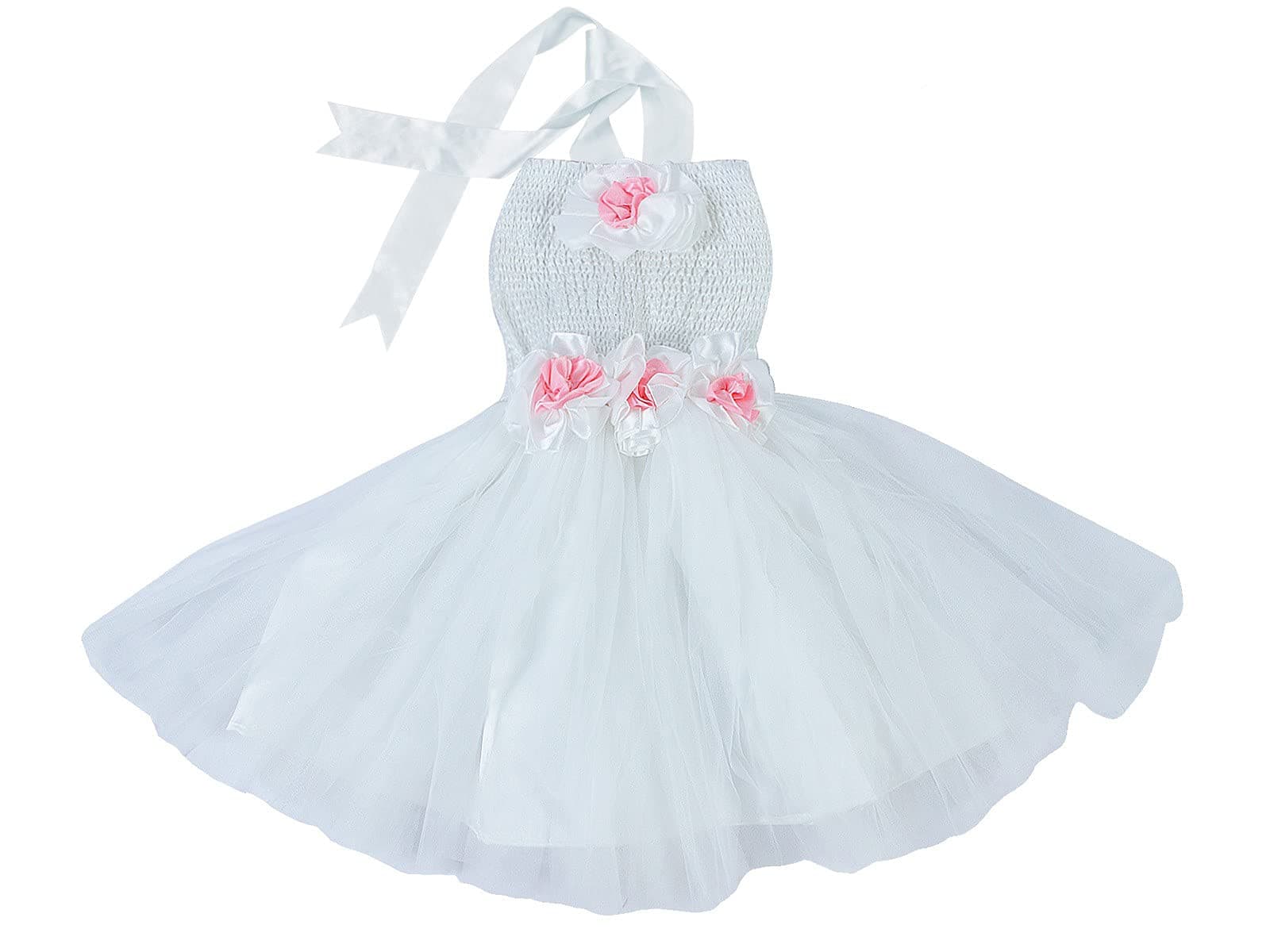 Baby Girl Knee Length Tutu Dress Birthday Frock