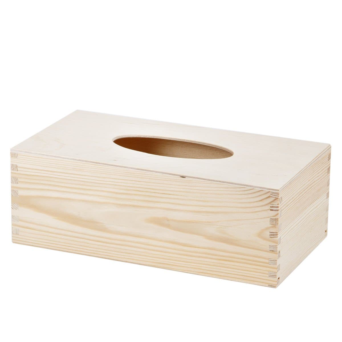 Tissue box cosmetic tissue box rectangular decoupage sliding base