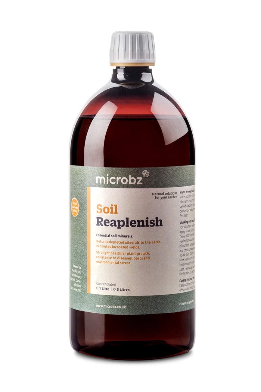 Soil Replenish - Concentrated Natural Essential Minerals and Nutrients for Garden Soil - Microbz
