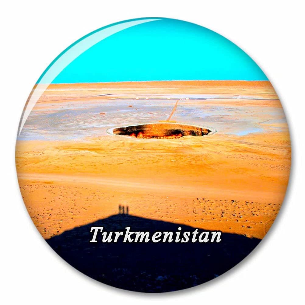 Turkmenistan Fridge Magnet Decorative Magnet Bottle Opener Tourist City Travel Souvenir Collection Gift Strong Refrigerator Sticker