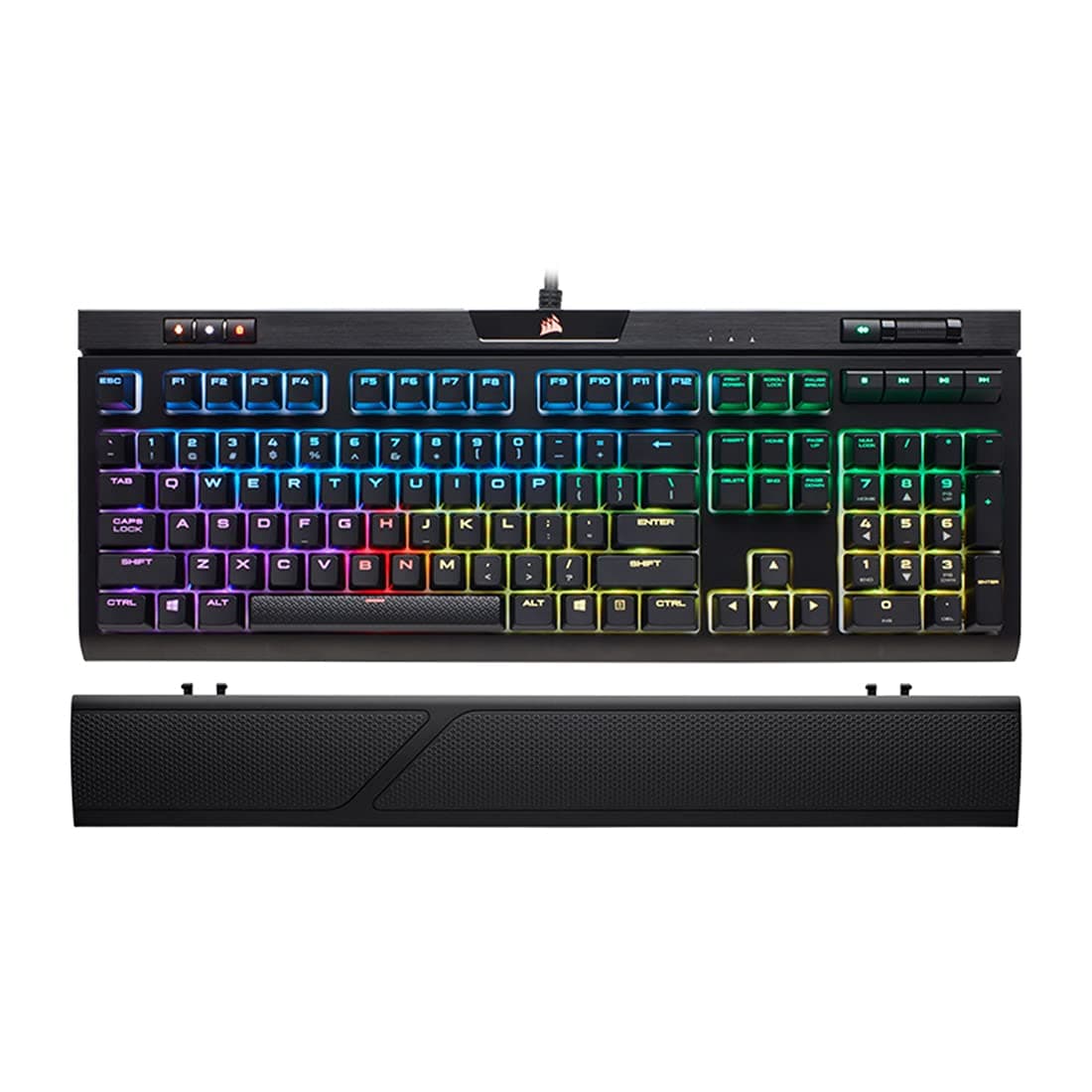 New Wrist Rest for Corsair Strafe RGB MK.2 Keyboard Wrist Rest Pad Palm Protection (Strafe RGB (MK2))