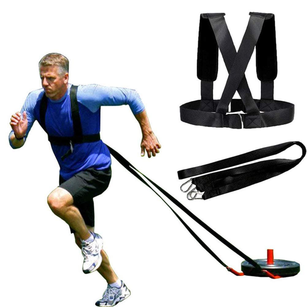 Resistance Bungee Band, Running Training Bungee Workout Band, Speed Strength, Basketball and Football Equipment for Improving Strength, Power and Agility