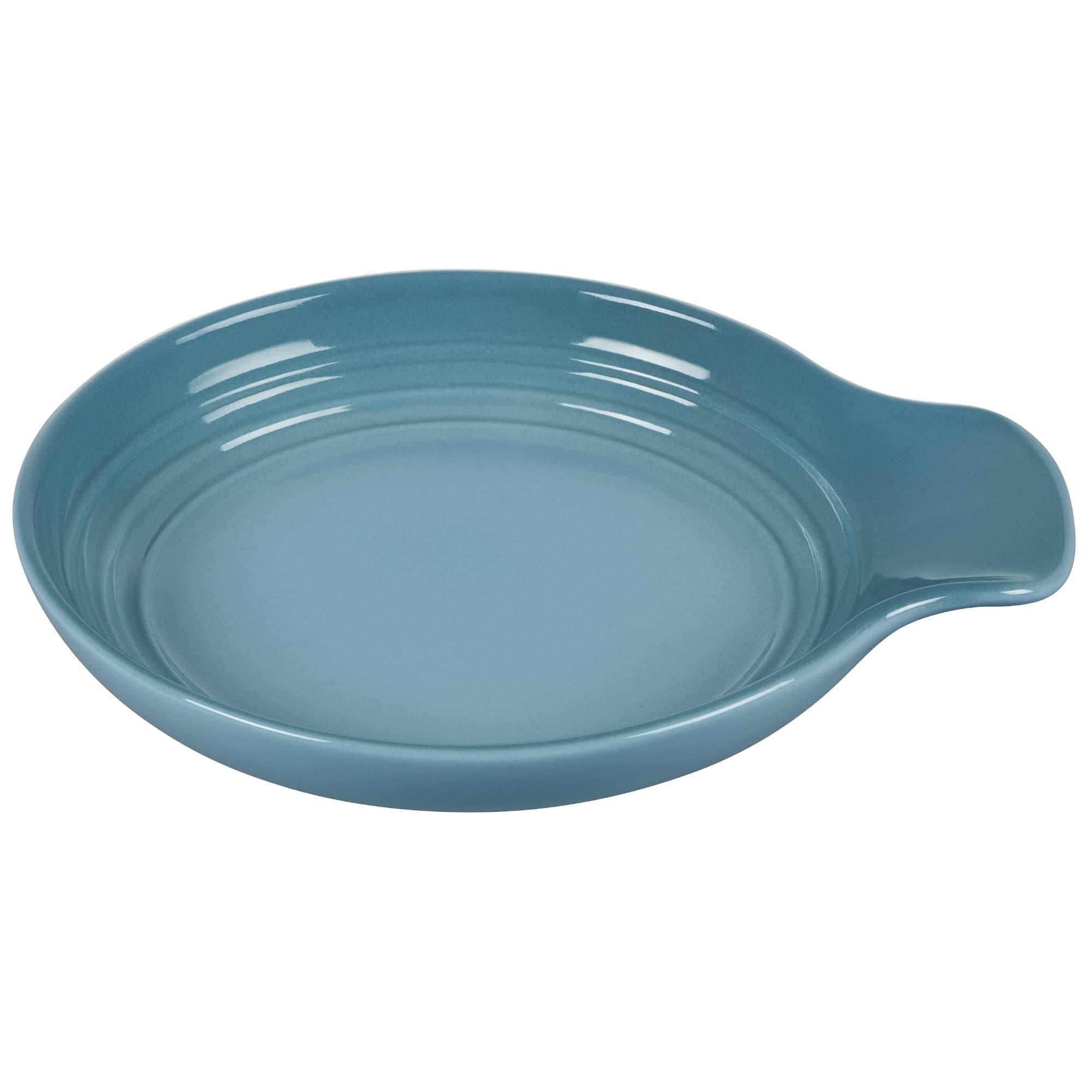Le Creuset Signature Stoneware Spoon Rest, 6-Inch, Caribbean