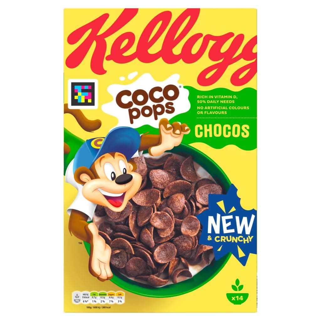 Coco Pops Chocos Chocolate Breakfast Cereal 430g