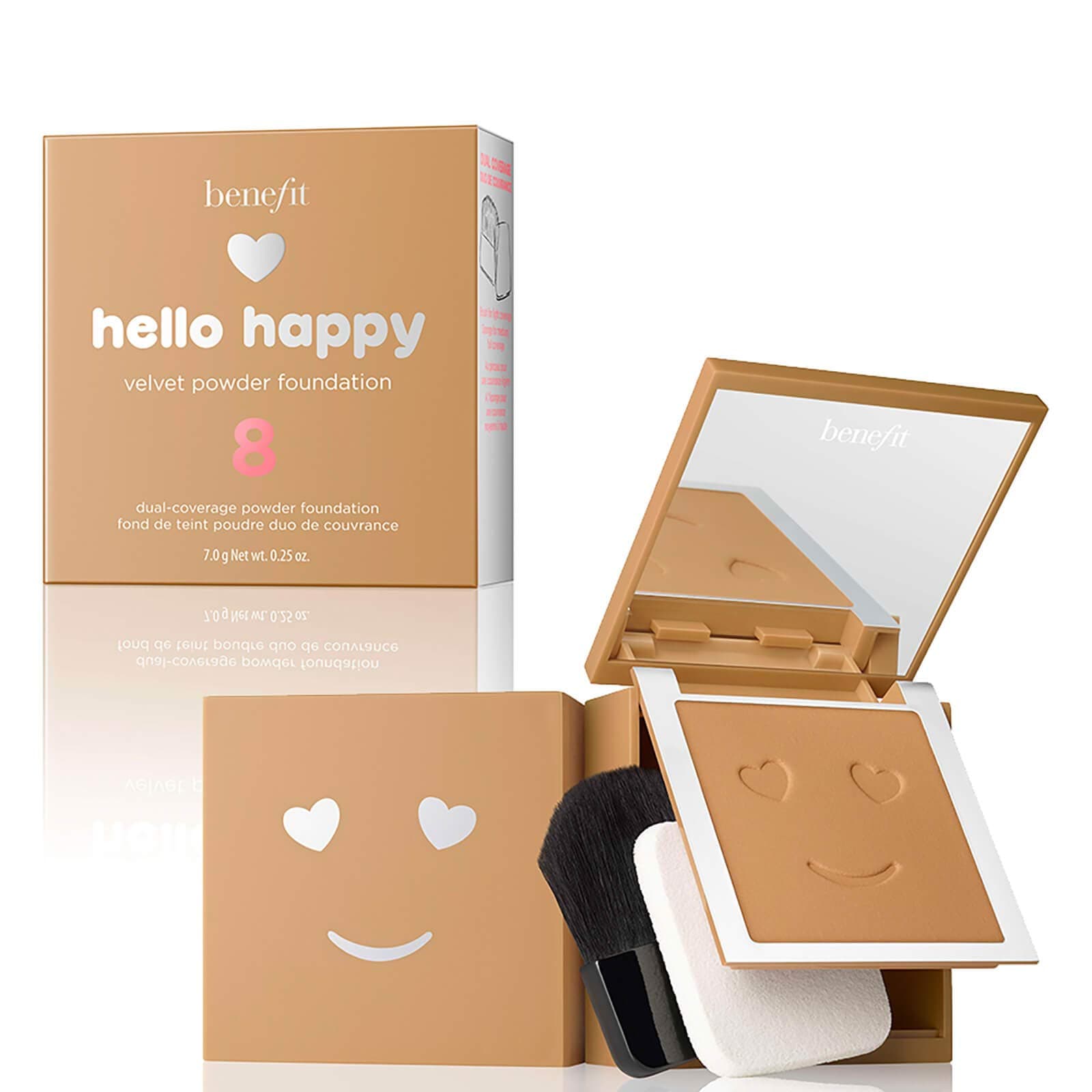 Benefit Cosmetics Hello Happy Velvet Powder Foundation 8