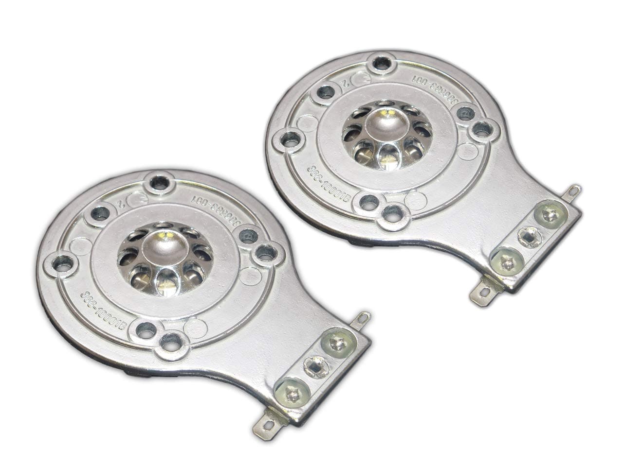 JBL 2412H Compatible Aftermarket All Metal Replacement Horn Diaphragm - 2 Pack - for JBL 2412, 2412H, 2412H-1, JRX, 100, 112, 115, Eon, MPro, Soundfactor, 2413, 2413H…