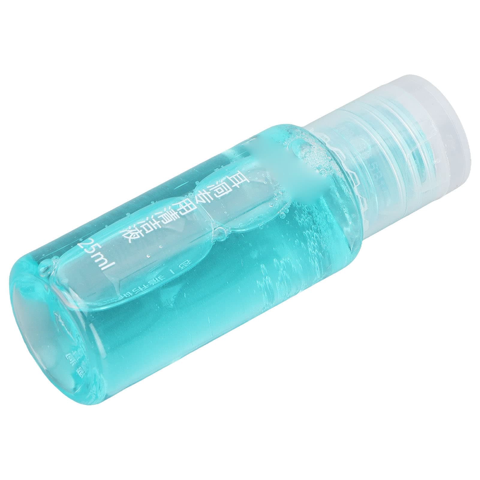 JiawuPiercing Earrings Hole Cleaner, Ear Hole Piercing Aftercare Cleansing Tool, 25ml Cleaning Solution, 70pcs Disposable Cleaning Lines, Ear Care Kit, Odor Removal, Mild Non Irritating