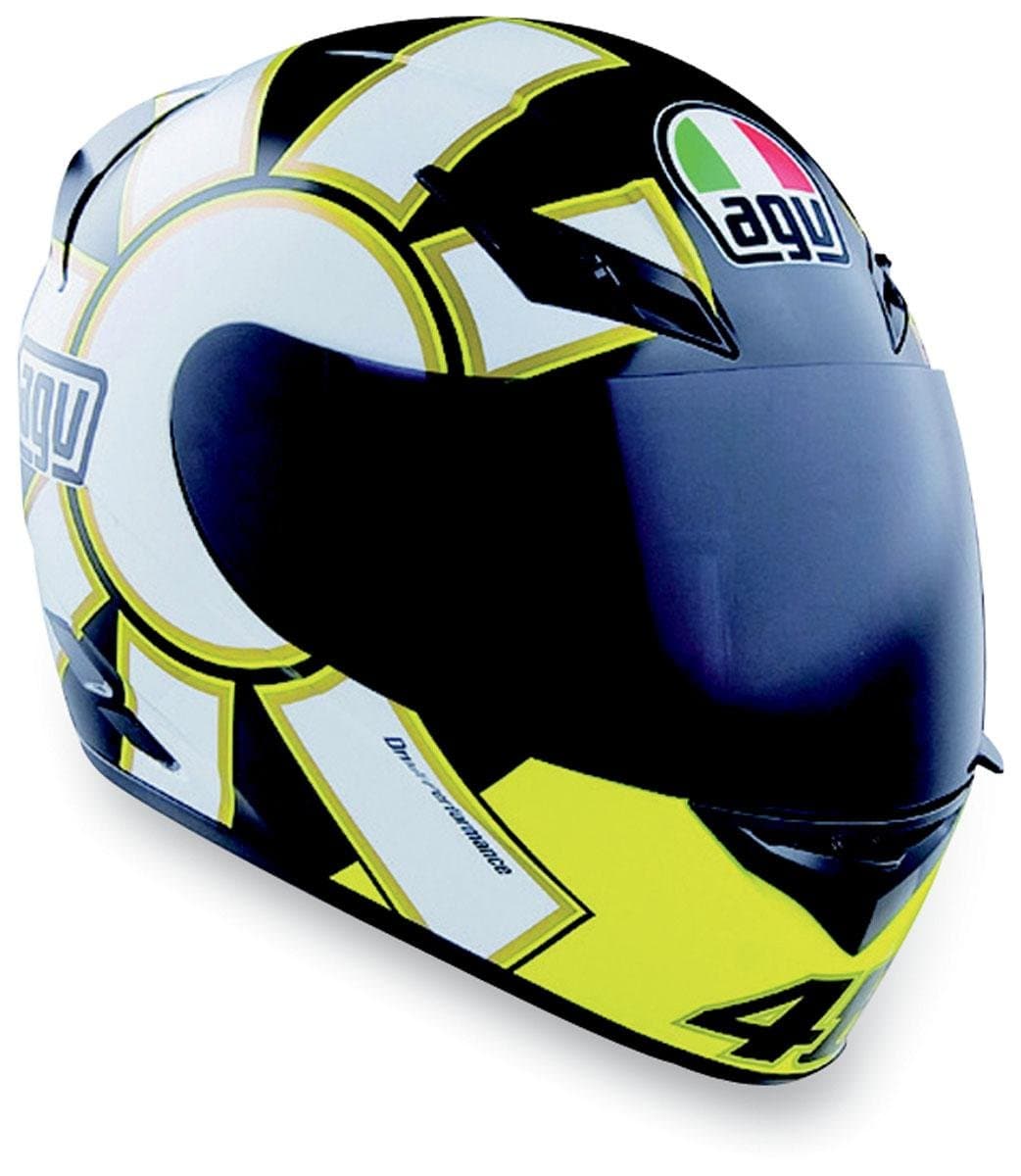 AGV K3 Rossi Gothic Black Motorcycle Helmet 2XL XX-Large