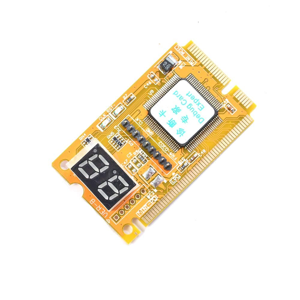 Comimark1Pcs Mini 3 in1 PC Laptop Analyzer PCI PCI-E LPC r Diagnostic Post Test Card