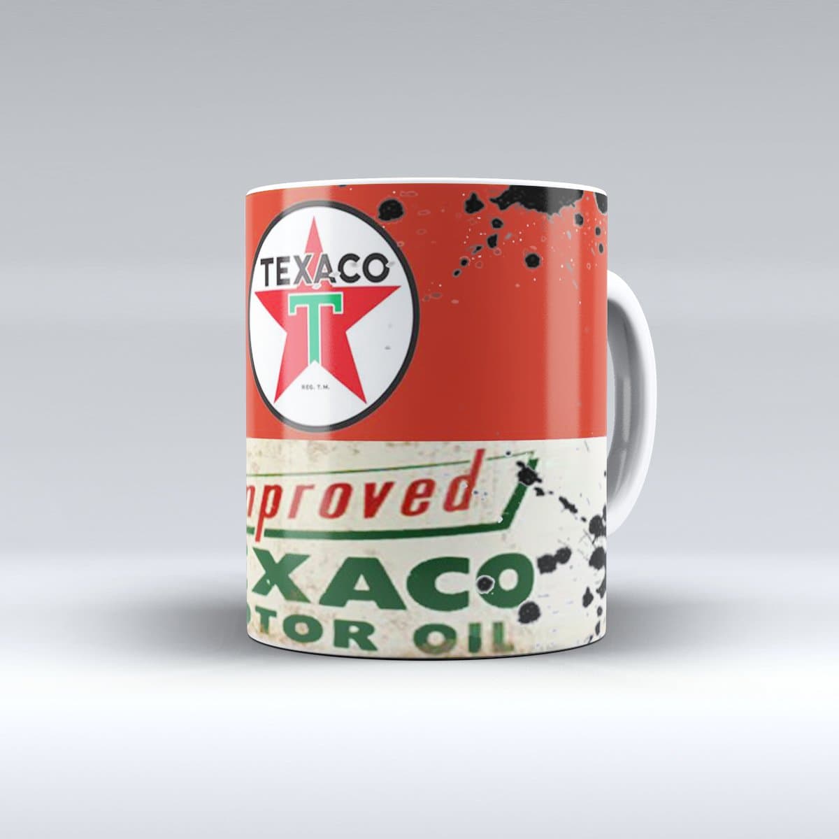 Coffee Mug 11 Oz Vintage Motor Oil Can Garage Collectible