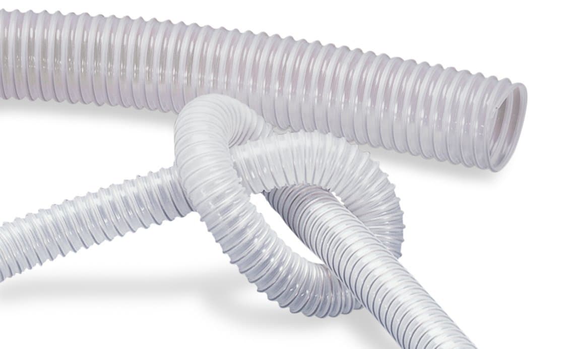 36200380000-0000001000 AIRDUC PE 362 Food Hose, Transparent, 10m