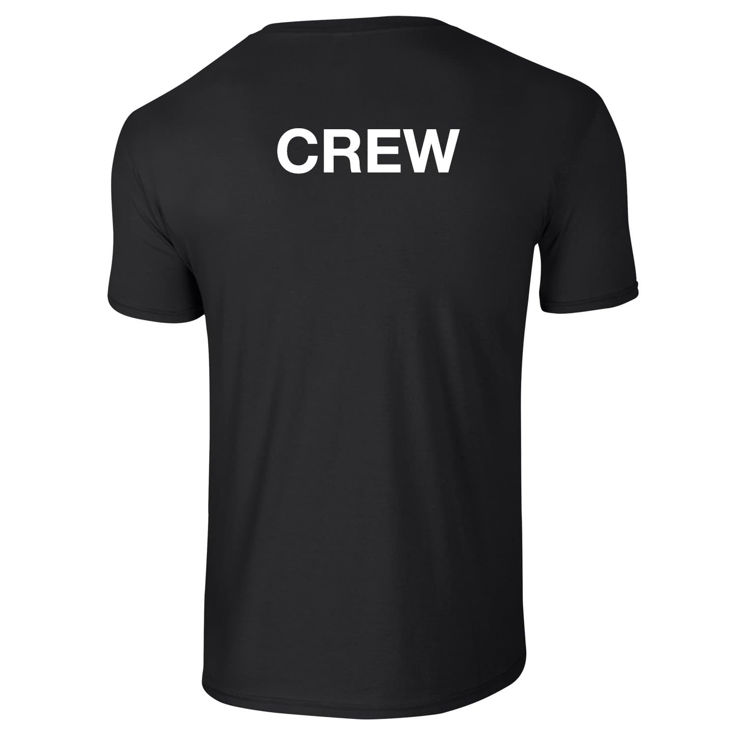 Rockfield Clothing Childrens Crew T-Shirt - Stage Crew, Event Crew, Theatre Production Child T-Shirt - Black (Age 9/11)