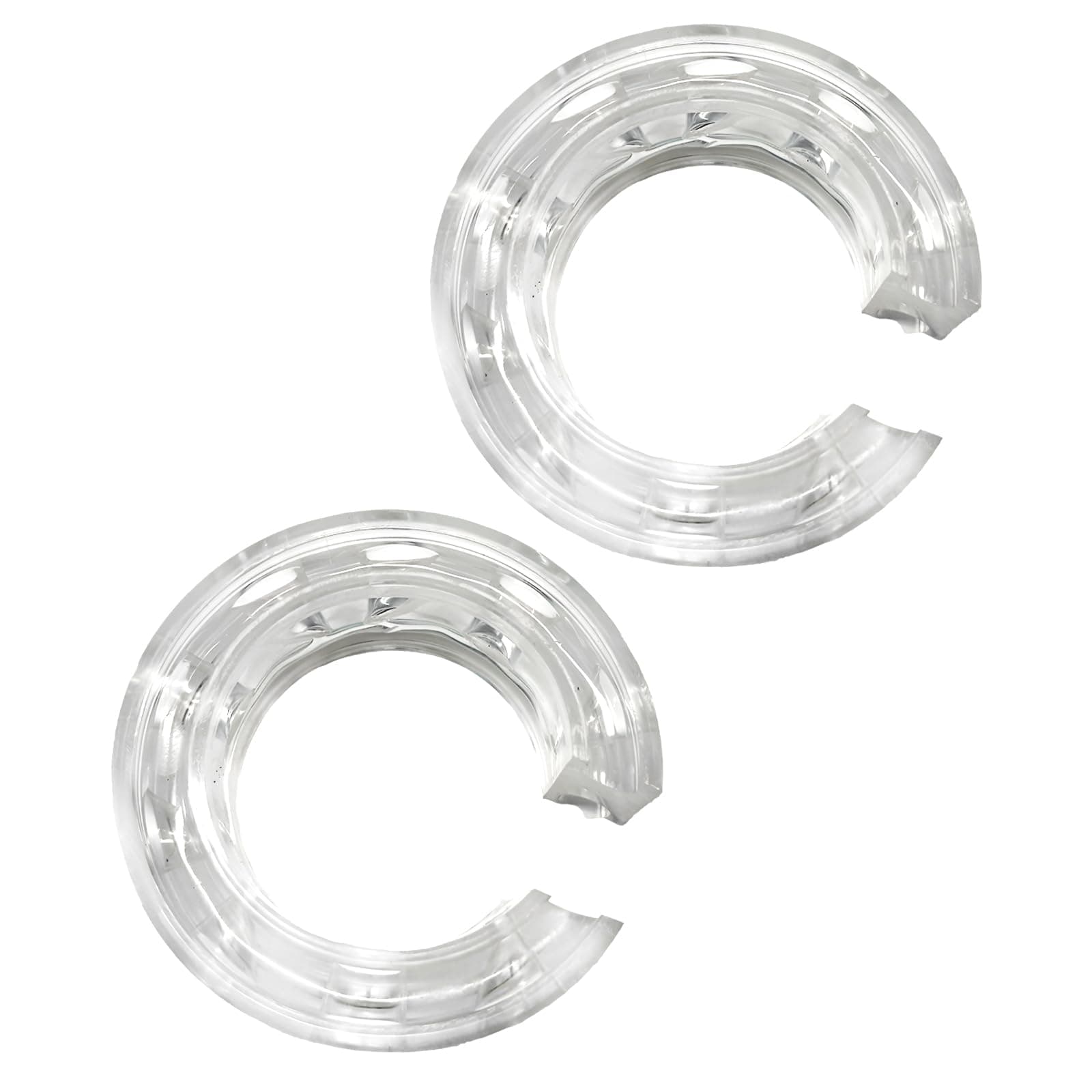 DXNQ 2 PCS Car Shock Absorber, Spring Bumper Rubber Auto Shock Buffer Power Cushion, Universal Automotive Suspension Shock Absorber A/B/C/D/E/F Type Spring Bumpers, Car Accessories (D Type)