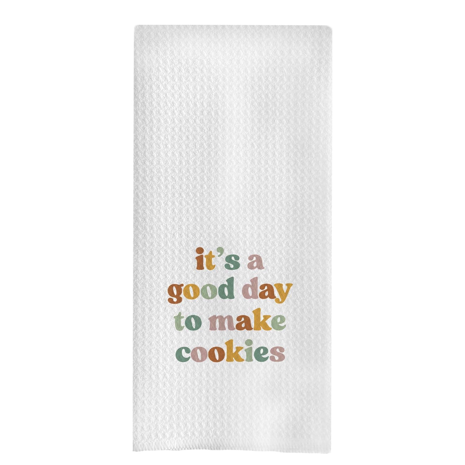 Baking Gifts Kitchen Towels, Gifts for Bakers Cookie Lovers Cooks Dish Tea Towel for Kitchen Baking, It's a Good Day to Make Cookies Hand Towels, 16x24